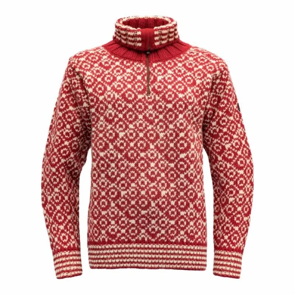 Nouveau 👏 Devold Svalbard Wool Zip Neck – Pullover ⌛ grossiste en ligne 1